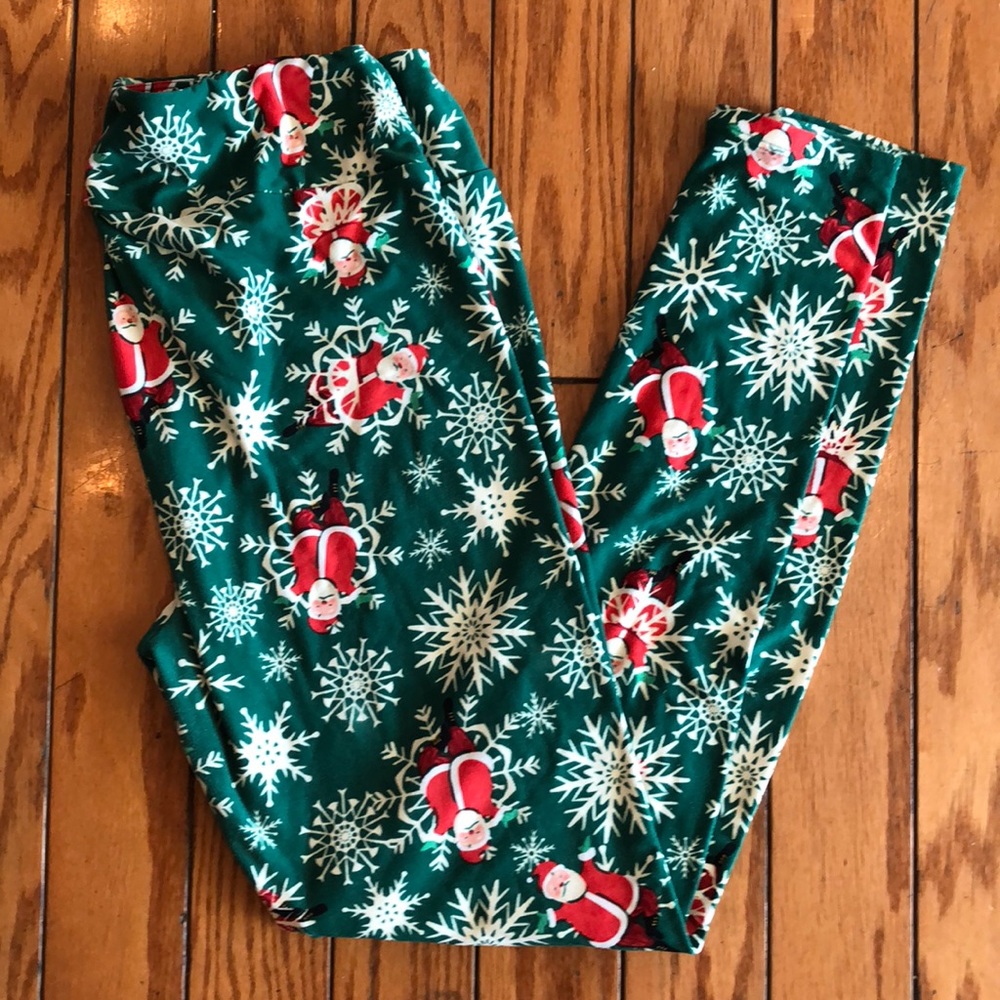 Lularoe Christmas Leggings TC